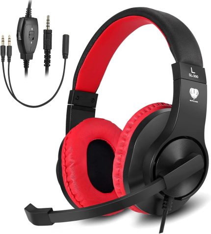 T-WOLF H150 Gaming Headset Powerful Clear Sound Gaming Headphone
