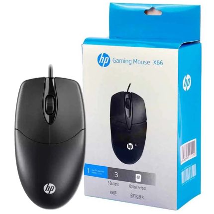 HP Gaming Mouse X66 3Buutton Optical sensor Two DPI adjustable modes: 1200