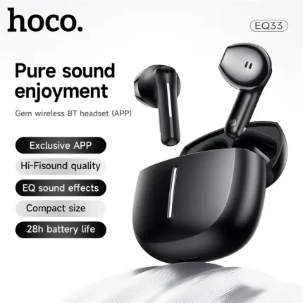 Hoco EQ33 Comfortable SEMI-IN EAR HEADSET 5.4 Wireless Connection