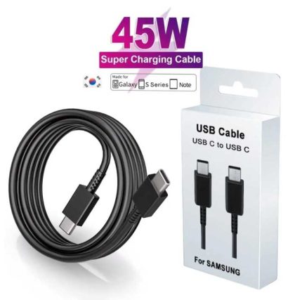 Samsung 45W USB Type-C to Type-c (5A) Cable Super First Charge Support